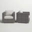 Comfortable Patio Chair With Cushions - Fully Assembled, Chair