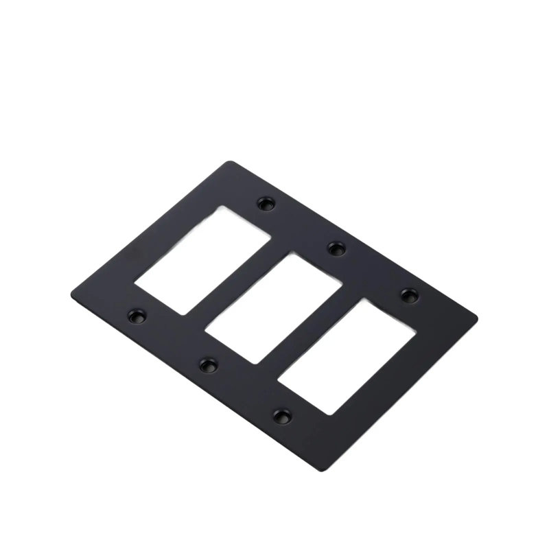 Plaque 3 G / sans logo, Noir, noir, noir, noir