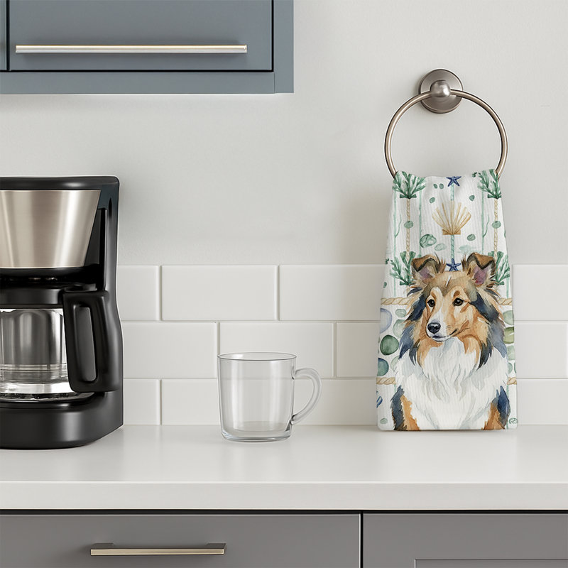 Serviette de cuisine Sable Sheltie, Sheltie de sable