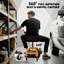 Capacity Mechanic Stool,Rolling Creeper Garage Stool,Tool Tray, Adjustable Height-1429133321