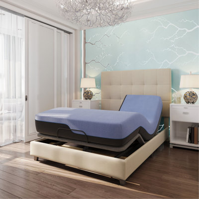 Matelas pour matelas en mousse viscoélastique rafraîchissant hybride Ref Top 12 po Refroid