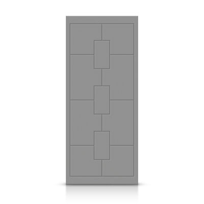 Porte standard à panneaux en bois
