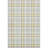 Premium Machine Washable Corum AMF1052 Plaid Rug-483594971