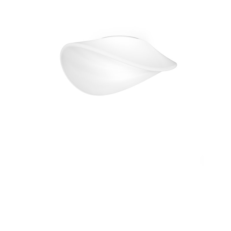 Balance Ceiling/Wall Lamp G White Glossy Glossy White L22gg Ul, 2700K, 7" H x 22" W x 19" D