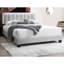 Lit en tissu d'ameublement en laine grand lit 1pc-130008414
