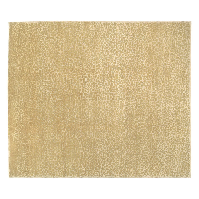 Moondrops Area Rug in Gold, Rectangle 8' x 10'