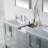 72" Double Bathroom Vanity with Sink-49240095