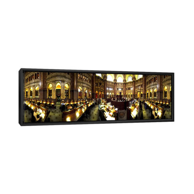« library of congrès, washington, d. c », reproduction de photo sur toile