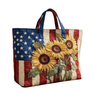  Sac fourre-tout matelassé à grande capacité US 250th Anniversary