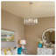 Lustre en cristal de style moderne