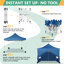 3x3m Pop Up Canopy with 4 Sidewalls, Canopy Tent 3x3 for Parties, Backyard, Commercial-108508712