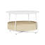 Cross Legs Coffee Table with Storage