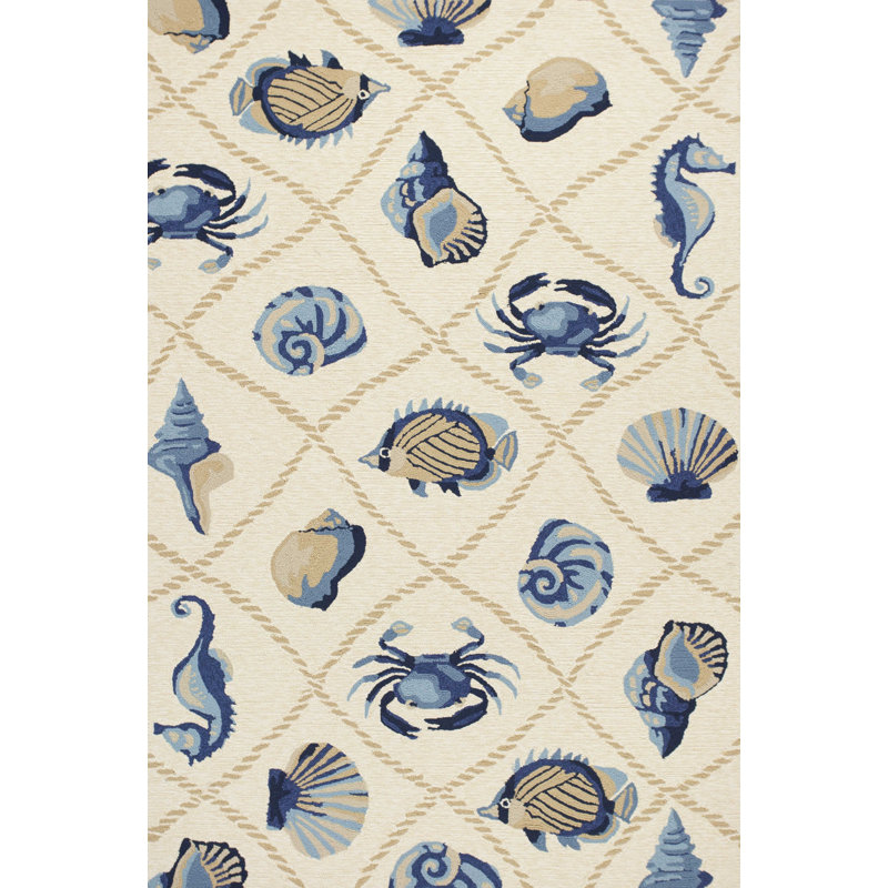 Tapis touffeté à la main Towerside Sand, Rectangle 7 pi 6 po x 9 pi 6 po