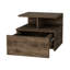 Table de chevet Josee en brun