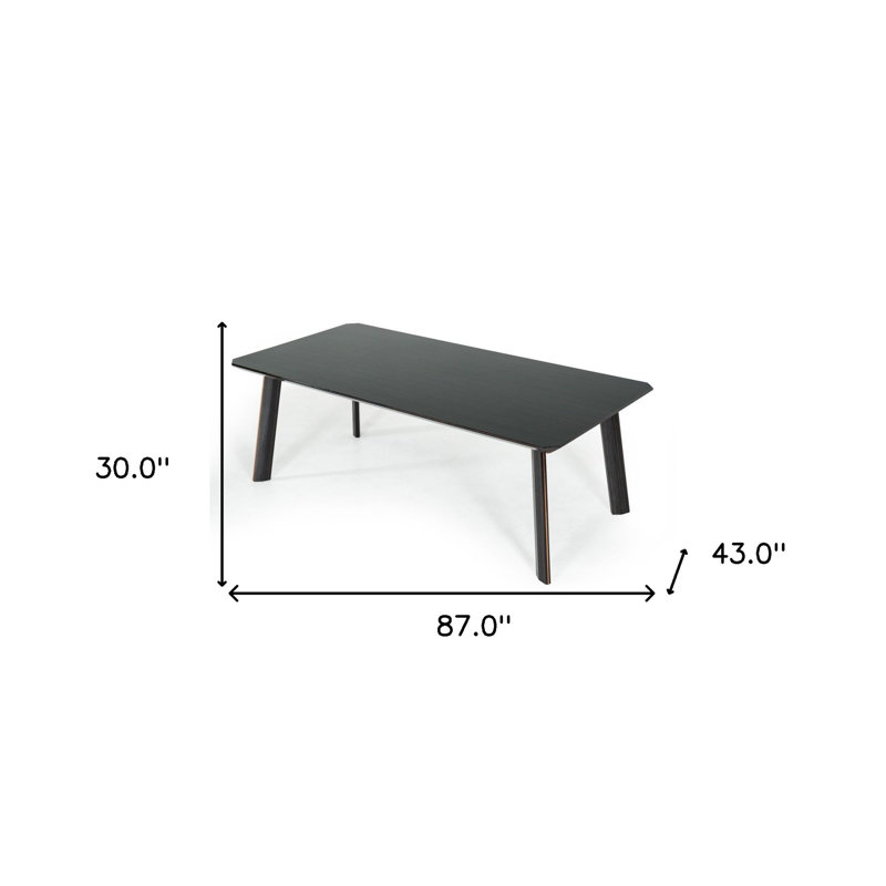 Table de salle à manger rectangulaire Koutarou