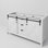 Meuble-lavabo double l 60 po x P 22 po Marsyas
