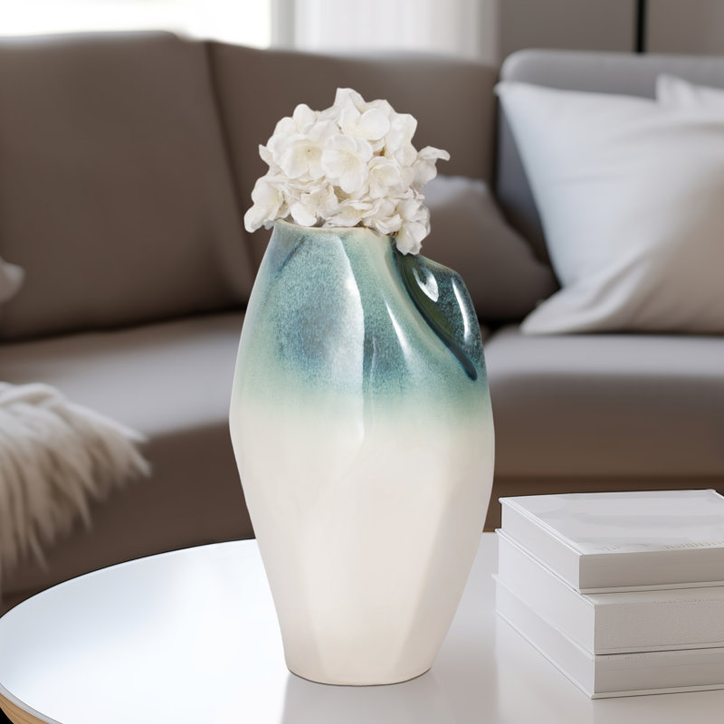 Grand vase en céramique 14 po Telleen