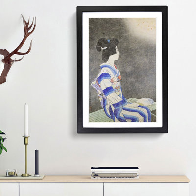 Fireworks by Ito Shinsui - Framed Print