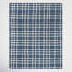 Alec Plaid Handmade Tufted Wool Blue Area Rug