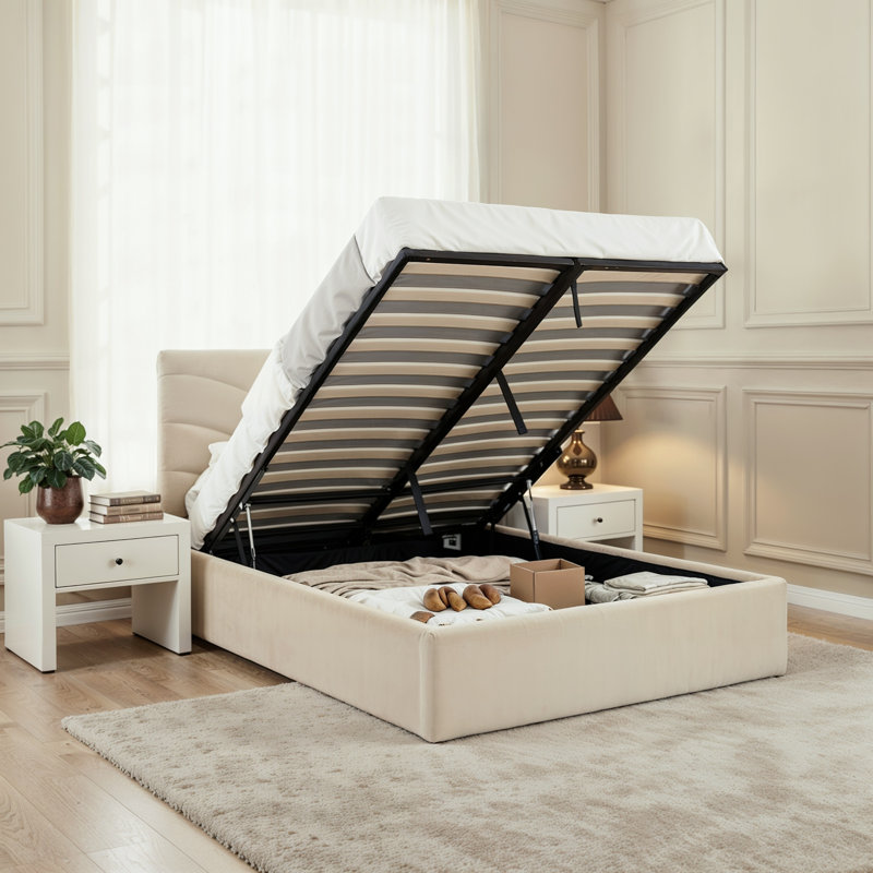 Pearl Ottoman Bed 2 Piece Bedroom Set