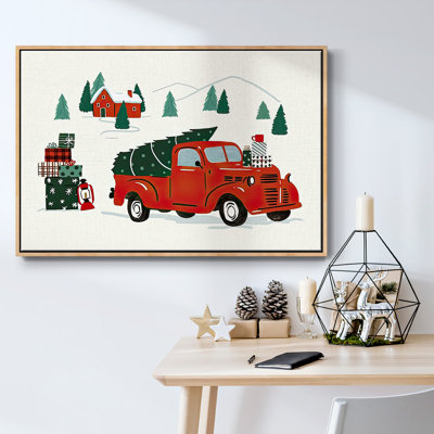 Going To Grandmas Collection, reproduction d'art sur toile encadrée