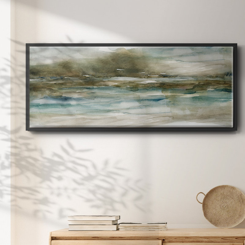 Riverbank- Framed Canvas