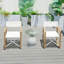Ensemble de 2 chaises pliantes Linnea