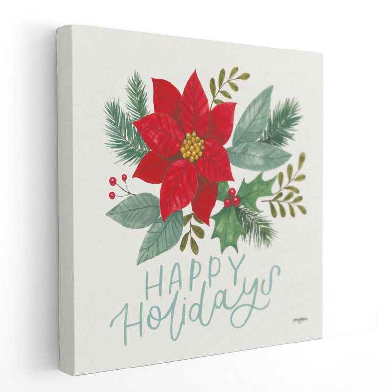 Holly and Pine IV - reproduction d'art sur toile
