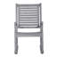 Chaise berçante d'extérieur en bois massif Raiah-626209445