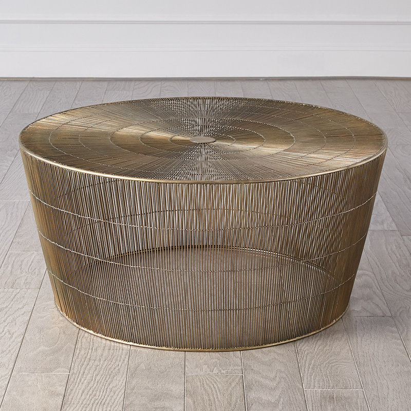 Table basse Radiance - Laiton antique