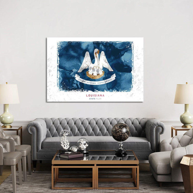 Louisiana 1 Piece Wrapped Canvas Wall Art, 152.5 cm H x 101.5 cm W