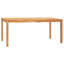 Seavy 3 - Person Teak Patio Dining Set with Rectangular Table