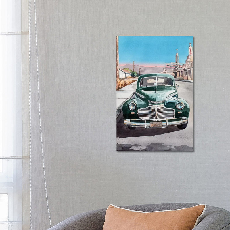 Route 66 by Bill Drysdale - Wrapped Canvas Print, 66.04 cm H x 45.72 cm W x 1.91 cm D