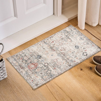Tapis multicolore pour le bureau avec des poils luxueux, des motifs classiques confortables et sécuritaires pour le salon et une tache pour animaux