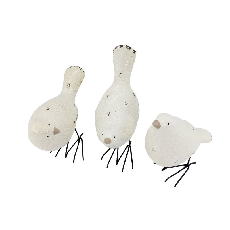 Figurine Verbrande, Blanc