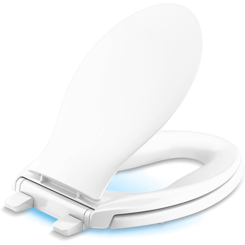 Transitions Elongated Toilet Seat, White, Non Ready Latch