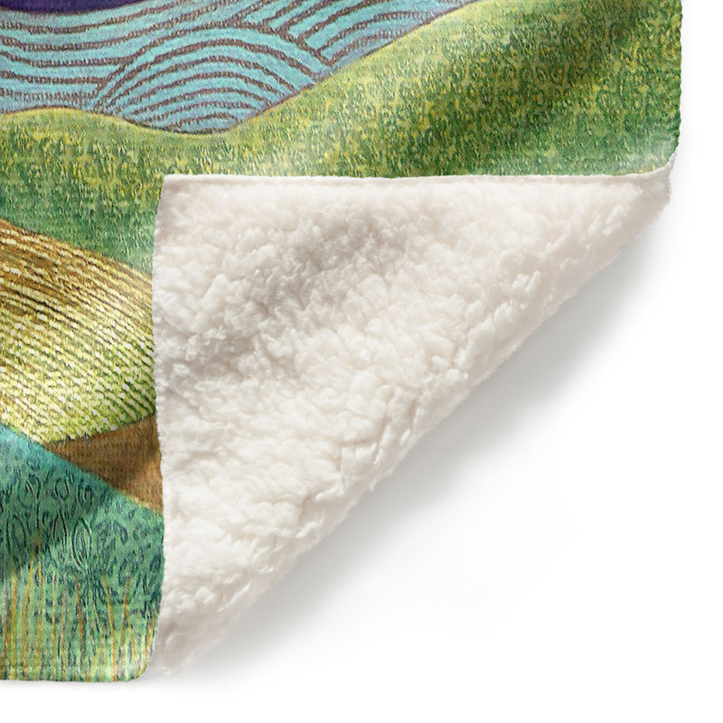 Couverture en sherpa doux 2 lumières soirée, l 68 po x L 80 po