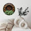 Horloge murale en bois