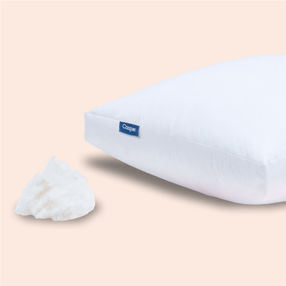 Casper Sleep Plush Cooling Down Pillow, King, 1