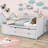 Wood Daybed with Drawers and Shelves-1807396035-1807396036