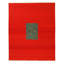 Geometric Area Rug in Red