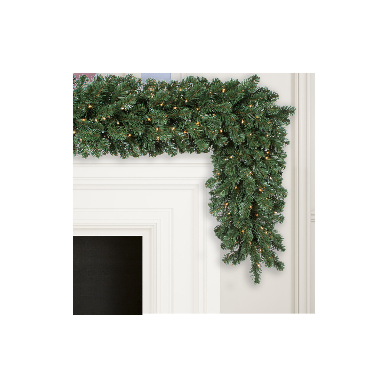 Oregon Fir 108'' in. Faux Fir Garland