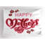 Ensemble de 2 taies décoratives Ambesonne «Happy Mothers Day» rose pâle et rubis-100218584