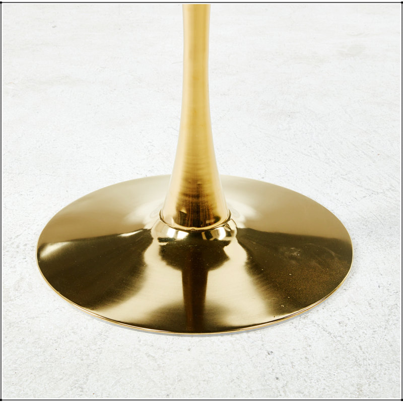 47,2 pouces table à manger ronde, table de bureau, table basse, 120 x 120 x 74 cm, noir, H 28,74 po x l 31,49 po x P 31,49 po