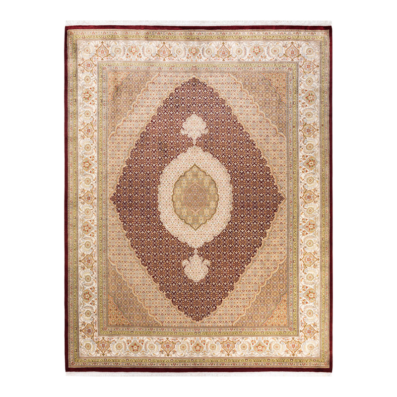 Classic One-of-a-Kind 8' 0" X 10' 3" Hand Knotted Area Rug