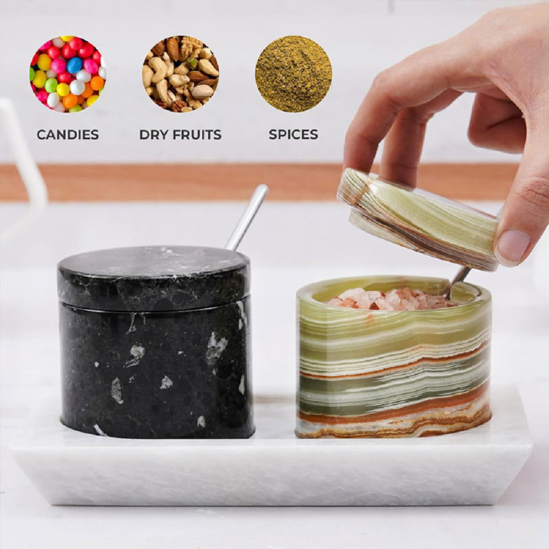 Salt Cellar  With Tray