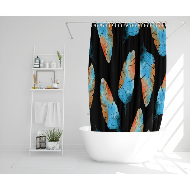 Bukovany Polyester Shower Curtain Set