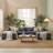 Teddy 140" 3 - Piece Upholstered Sectional-91149941