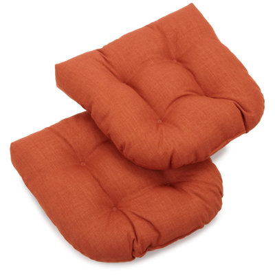 Coussin de chaise adirondack d’intérieur/d’extérieur rempli de polyester