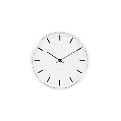 City Hall Metal Skeleton Wall Clock